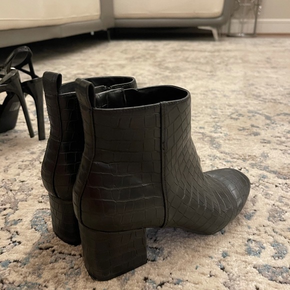 Black Booties with 2 inch Platform | Color: Black | Size: 8 | Candyshopper157's Closet